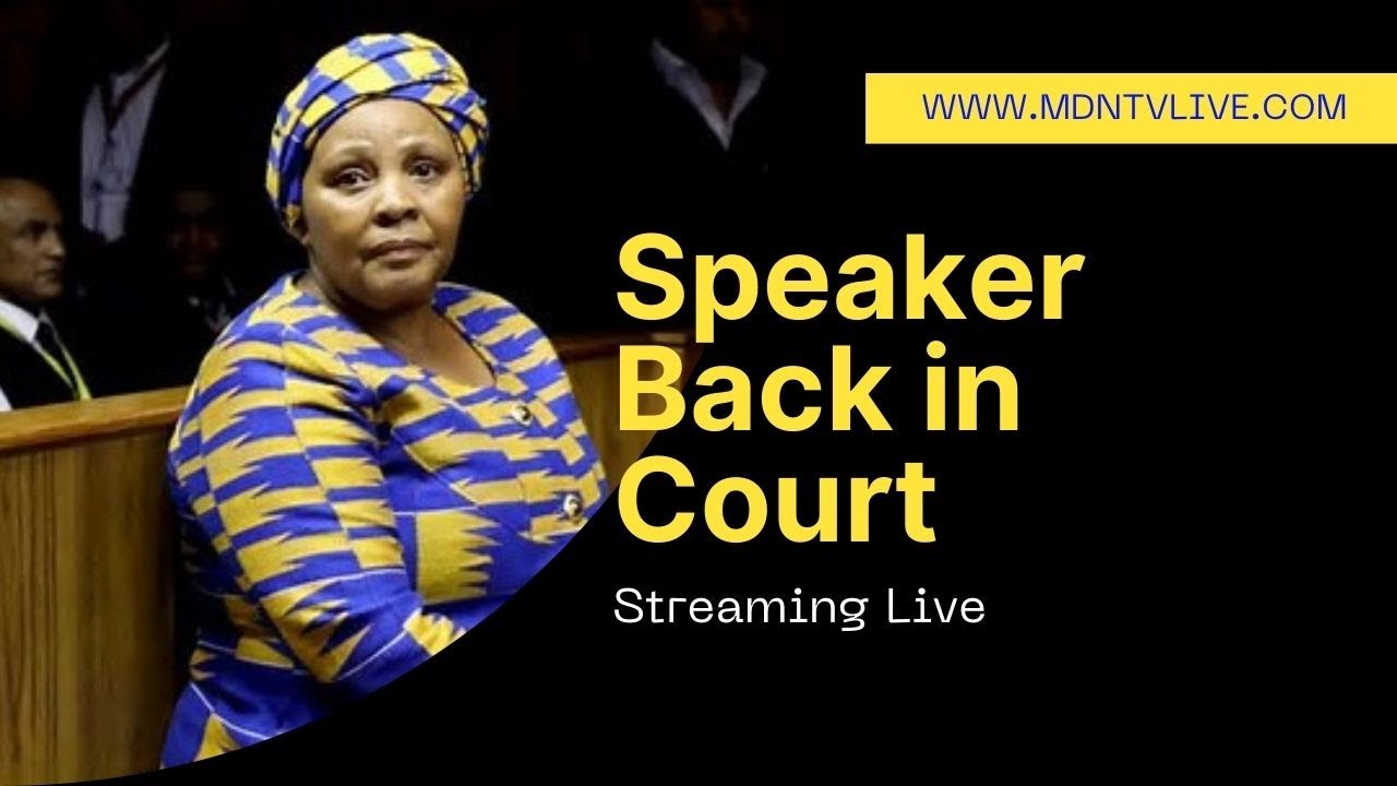 Former Speaker Nosiviwe Mapisa-Nqakula back in court, accused of receiving R2.5 million bribe