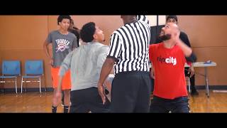 Youth v. Staff Basketball video