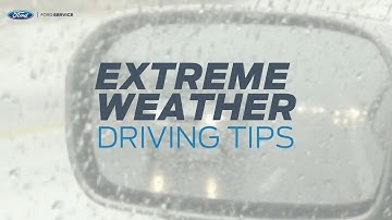 How to Drive in Heavy Rain | Extreme Weather Driving Tips | Ford
