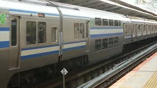 E217系横クラY-6編成横浜駅発車