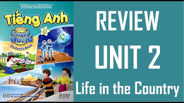 [TIẾNG ANH 8] I Learn Smart World - UNIT 2. LIFE IN THE COUNTRY - REVIEW