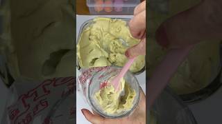 ASMR packing vanilla pistachio ganache into the piping #ASMR #Macarons #Ganache #Baking #kovalicious
