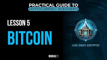Bitcoin: The First and Most Famous Cryptocurrency - Uncovering the Digital Giant | Module 1 Lesson 5