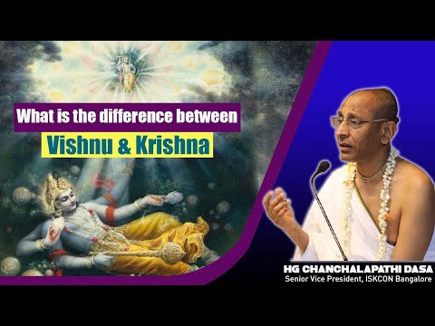 Vidéo: Différence Entre Vishnu Et Krishna