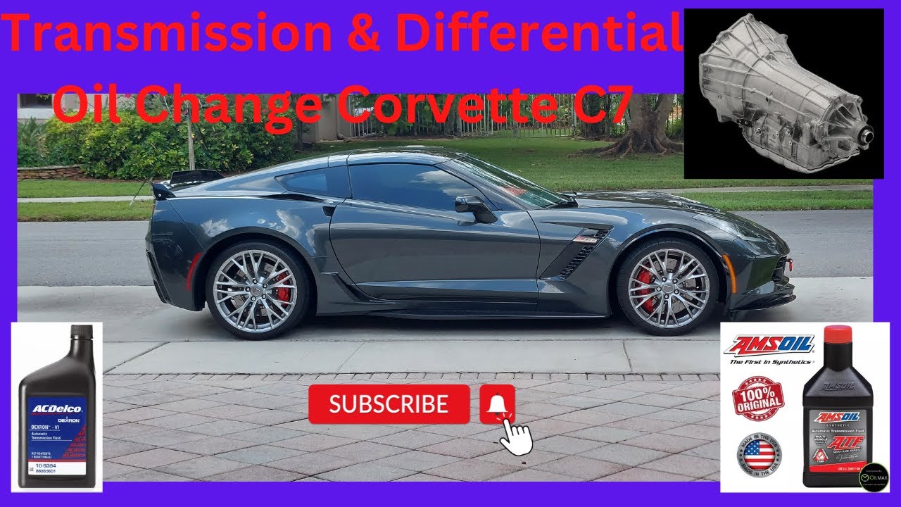 Corvette C7 Z06 Transmission Filter And Differential Fluid Replacement corvette-c7-z06-transmission-filter-and-differential-fluid-replacement