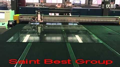 Automatic CNC Glass Cutting Machine with Label Printer