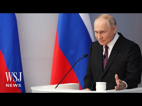 Putin Warns West of Nuclear War Risk in Annual Address | WSJ News