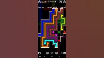 How To Solve Flow Free Amoeba Pack Level 59 10x14 Board Walk Through Solution Walkthrough