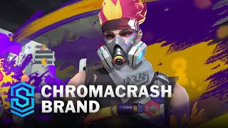 Chromacrash Brand Wild Rift Skin Spotlight