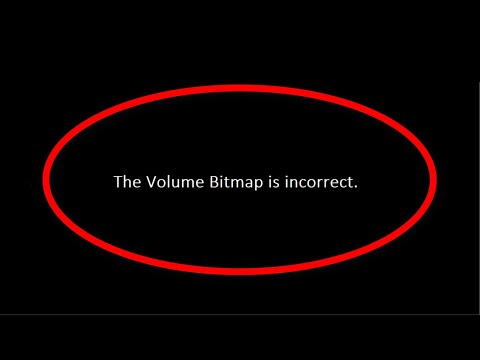 Video: Wie Behebt Man Den CHKDSK-Fehler "Volume Bitmap Is Incorrect"? Video: Wie Behebt Man Den CHKDSK-Fehler "Volume Bitmap Is Incorrect"?