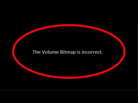 Video: Wie Behebt Man Den CHKDSK-Fehler "Volume Bitmap Is Incorrect"?