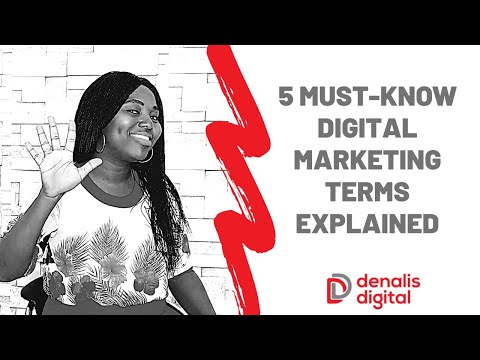 5 Must-Know Digital Marketing Terms explained| Glossary of Digital Marketing Terms