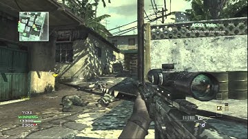 MW3 || AS50 QuickScope Gameplay || Mission