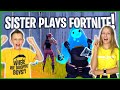 I'M GONNA CARRY HER!!! Fortnite With Karina!
