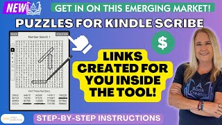 Create Interactive Puzzle PDFs for Kindle Scribe with A Book Creator