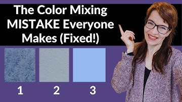 Watercolors: The Color Mixing Mistake Everyone Makes!