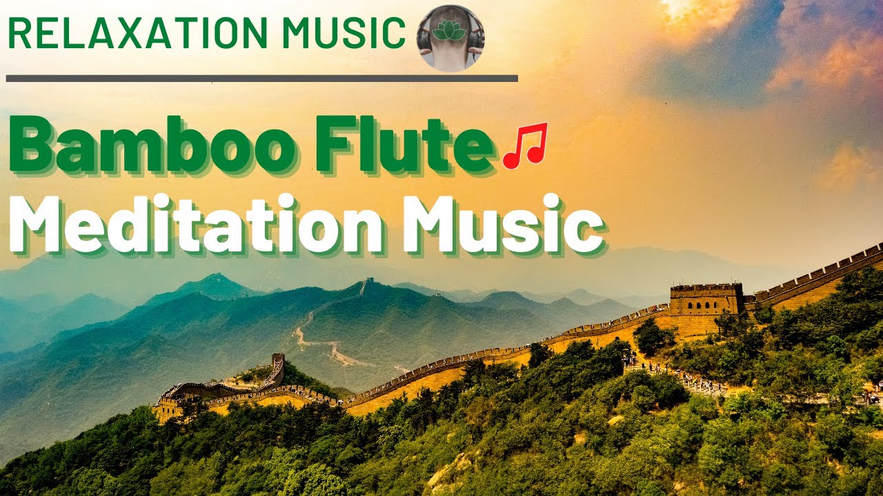 1 HOUR of The Best Relaxing Music Bamboo Flute Meditation Music Healing Sleep Music