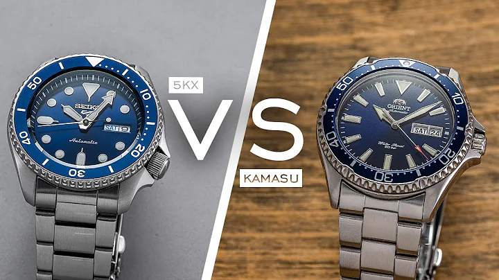 Two Of The Best Dive-Style Watches Under $500 - Seiko 5 Sports 5KX vs. Orient Kamasu