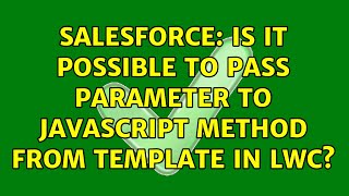 Salesforce: Is it possible to pass parameter to javascript method from template in LWC