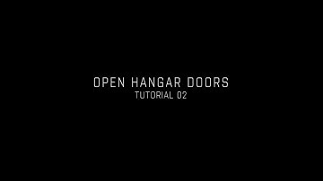 ARMA 3 EDEN EDITOR TUTORIAL (Open Hangar Doors) /ENGLISH/ ESPAÑOL
