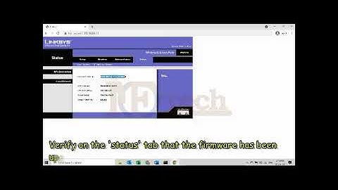 Firmware Upgrade Linksys WAP54G AP