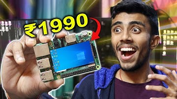 World Smallest Computer!⚡ Mini PC That can Run Windows 10 & Games  Lets Try