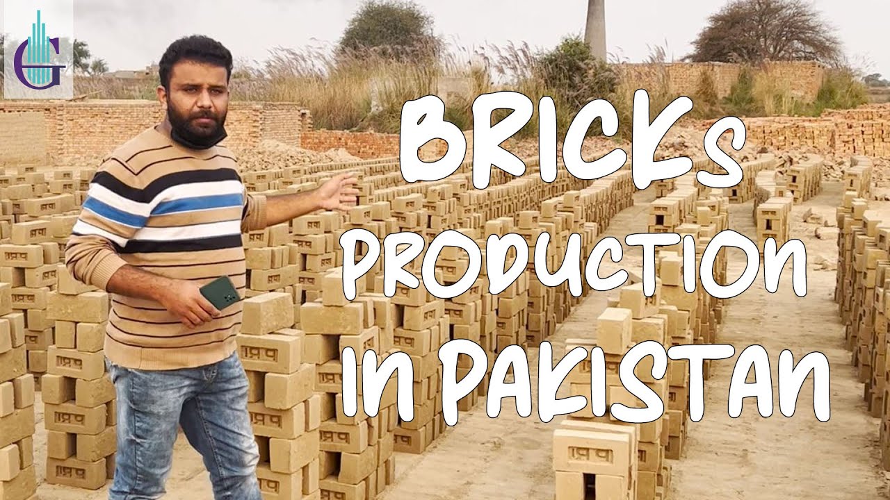 Process of Brick Production in Pakistan | Bhaatha process of brick ...