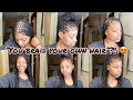 Small knotless box braids |DIY| Watch me Slay my own hair 🔥