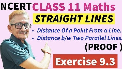 L.6 || STRAIGHT LINES || PROOF Of Articles | NCERT | CLASS- 11 | EX.9.3 Q. 1 To 3 SOL