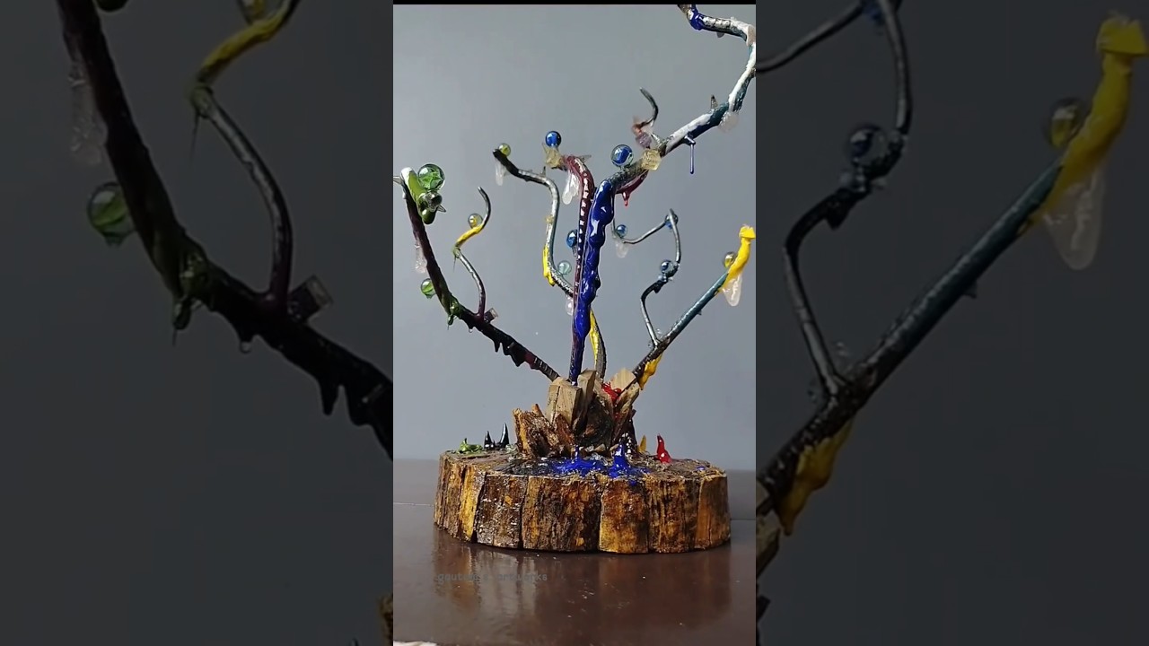 Mixed Media Sculpture 