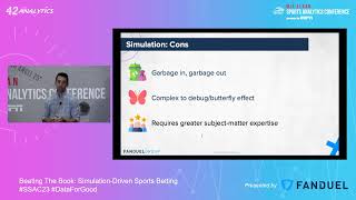 SSAC23: Beating The Book: Simulation-Driven Sports Betting Workshop presented by FanDuel