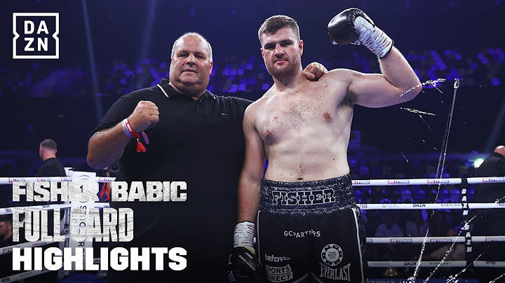 Full Card Highlights | Johnny Fisher vs. Alen Babic