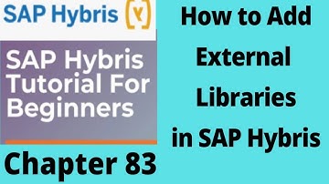 Using External Jars in SAP Hybris with Maven Dependencies | Adding Dependencies in Hybris Tutorial