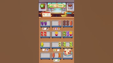 👉 Grill Sort Level 3 Gameplay 🍔 | Satisfying iOS Puzzle Game #Short #gameplay #iosgames