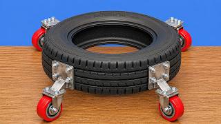 Don't Throw Away Seemingly Useless Things! Turn Old Tires Into Powerful Money-Making Tools