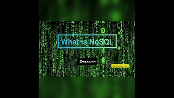 What is NoSQL | XTEALTH  #NoSQL  #database #sql #it#shorts #ytshorts