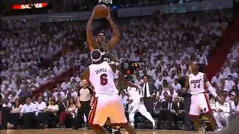 LeBrons BIG block on Duncan in Game 2