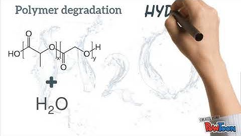 PLGA nanoparticles degradation