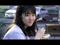 唐田えりかが待ち時間にそばを食べるオフショットも／映画『寝ても覚めても』メイキング