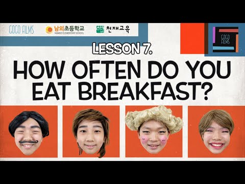 [GoGo] Lesson 7. How Often Do You Eat Breakfast? (2023) | 초등 영어연극 | 6학년 영어