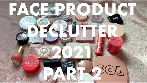 FACE PRODUCT (PT. 2!) COLLECTION/DECLUTTER 2021 | bronzer, blush, & highlight