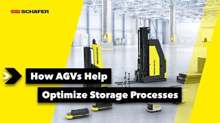 How AGVs help optimize storage processes in static and dynamic pallet racks I SSI SCHAEFER by SSI SCHAEFER Group 2,468 views 1 year ago 5 minutes, 11 seconds