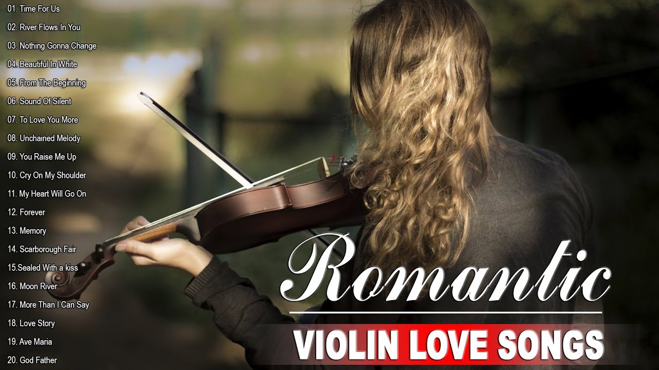 Top 50 Violin, Pan Flute Love Songs Instrumental Best Relaxing