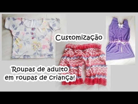 roupas de adulto