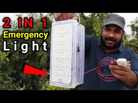 How to Make High Quality Rechargeable Emergency Light at