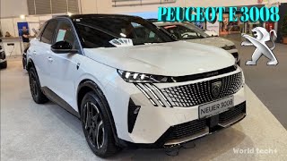 New Peugeot 3008 GT SUV Hybrid and The Peugeot E-5008