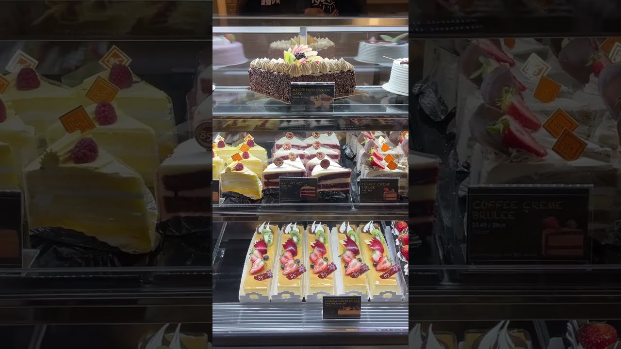 Sweet Treats From 85 Bakery Cafe YouTube Sweet Treats From 85 Bakery Cafe YouTube