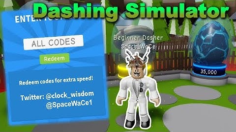 🚀ALL WORKING CODES✨ | Dashing Simulator | Roblox