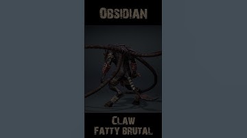 Obsidianclaw Fatty Brutal 360 #character #rogerkint #3d #animation #gaming #unity #unreal #obsidian