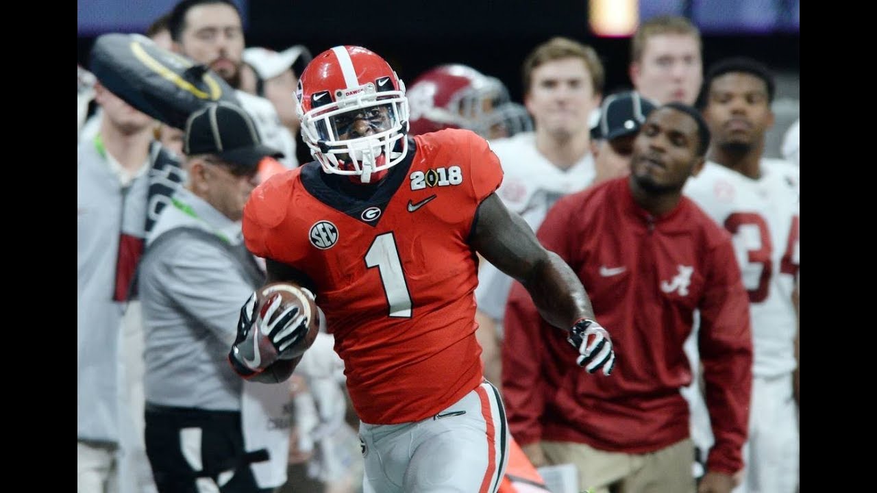 Sony Michel Senior Highlights 201718 YouTube